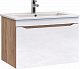 Vigo Мебель для ванной Grani 600-0-1 подвесная белая/дуб сонома – фотография-23